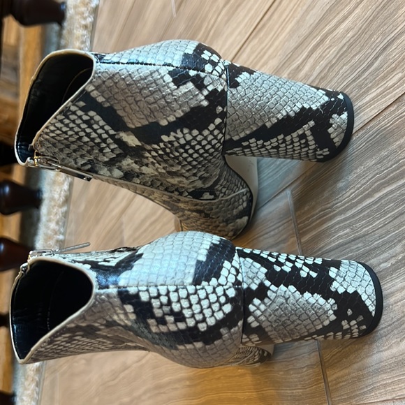 Marc Fisher LTD Snakeskin Bootie - Picture 5 of 8
